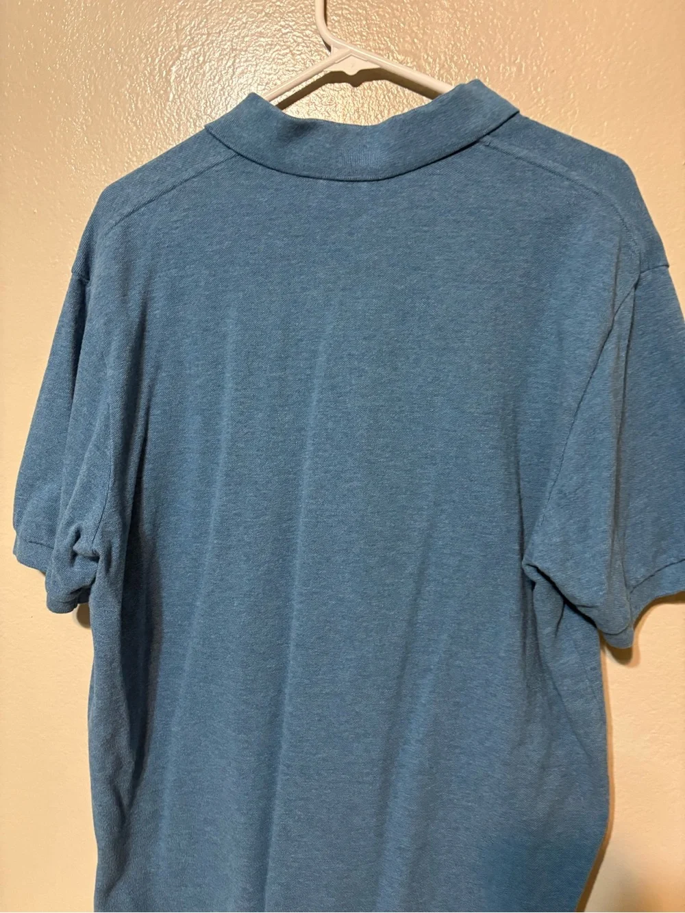 Men’s Ralph Lauren Teal Blue Polo with Orange Pony‎ Size XL